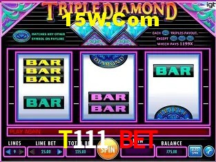 Sinta a adrenalina dos jogos de cassino com T111 Bet